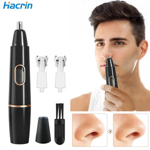 Nose Hair Trimmer Electric Trimmer for Men Nose Hair Removal Painless Nose Trimmer for Nose and Ears Low Noice Nose Hair Clipper